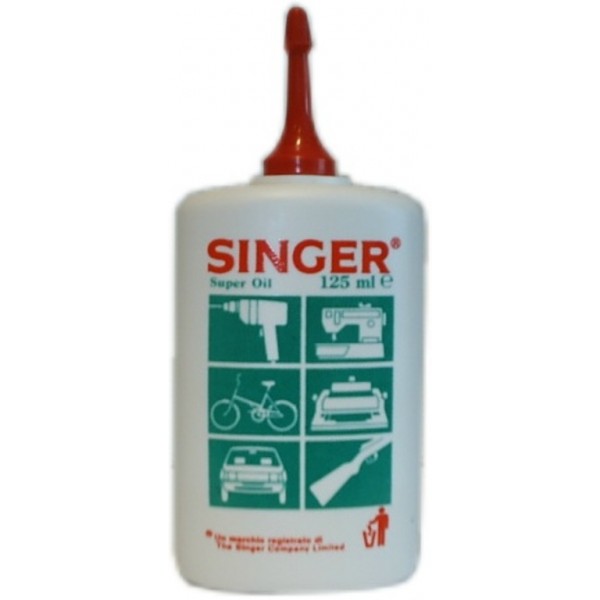 Olio Singer 125 ml - Cuciroma  Macchine da cucire e accessori per