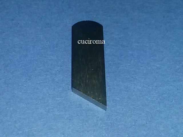 Coltello inferiore per Tagliacuci Necchi 162