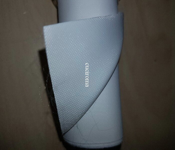 Tela per Patch Pesante Bianca L 1 mt h 0,80 mt