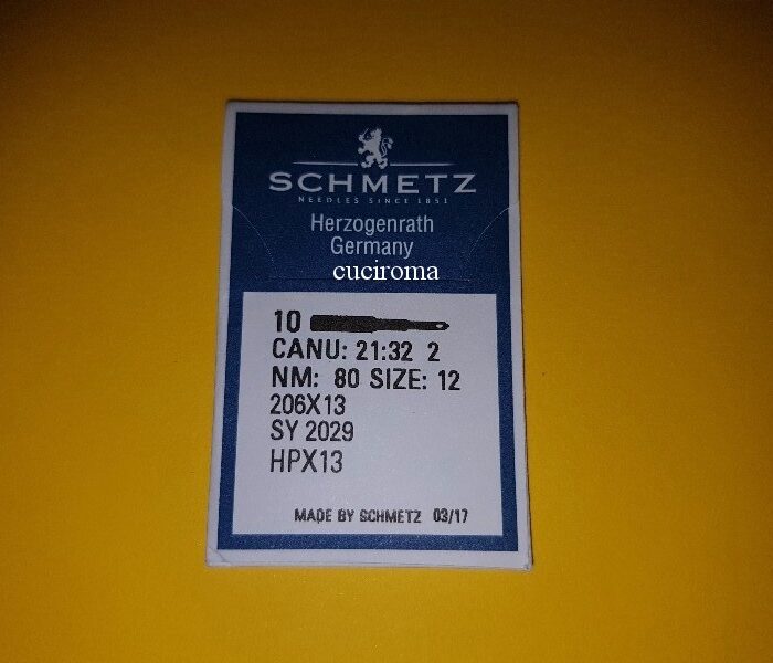 Aghi Schmetz 206 x 13 n. 80/12