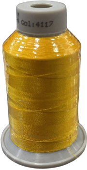 Filato per ricamo – 1000mt. – Giallo fior di zucca codice 4117