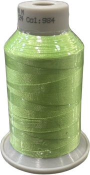 Filato per ricamo – 1000mt. – Verde acido codice 984