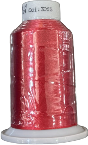 Filato per ricamo – 1000mt. – Rosso acceso codice 3015