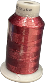 Filato per ricamo – 1000mt. – Rosso ferrarese codice 530