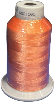 Filato per ricamo – 1000mt. – Arancione corallo codice 161