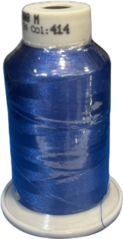 Filato per ricamo – 1000mt. – Blu paris codice 414