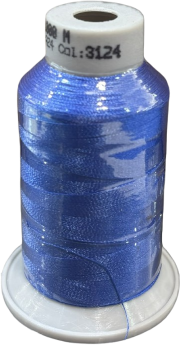 Filato per ricamo – 1000mt. – Blu iris codice 3124