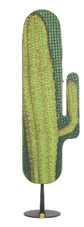 Asse da stiro d'arredo Cactus Verde