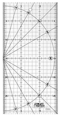 Righello OLFA MQR-15X30