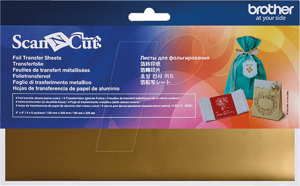 Fogli per foil oro Art.CAFTSGLD1