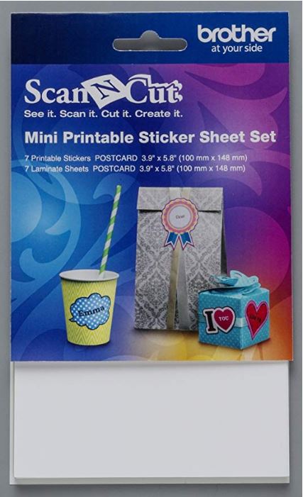 Set mini fogli adesivi stampabili Art. CAPSSMINI1