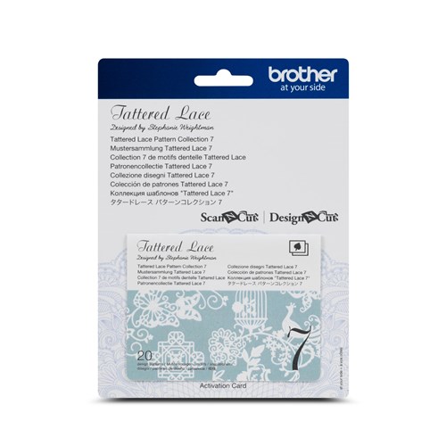 Scheda Tattered Lace per ScaNncut Art. CATTLP07