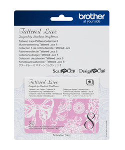 Scheda Tattered Lace per ScaNcut Art. CATTLP08