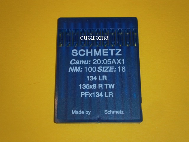 Aghi Schmetz 134LR n.100/16
