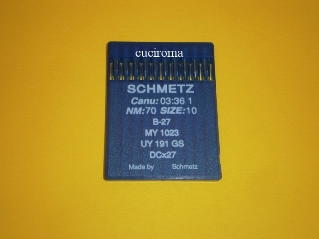 Aghi Schmetz B-27 n.70/10