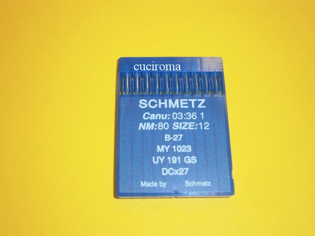 Aghi Schmetz B-27 n.80/12
