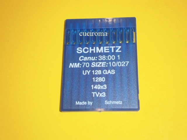 Aghi Schmetz UY 128 GAS n.70/10