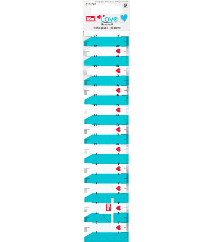 Regolo tascabile 21cm Prym Love cod. 610728