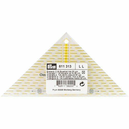Regolo Prym art.611313 Triangolo 1/4 Quadrato
