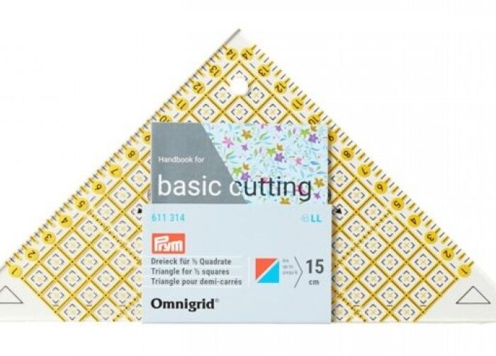 Regolo Prym a Triangolo art.611314 1/2 Quadrato