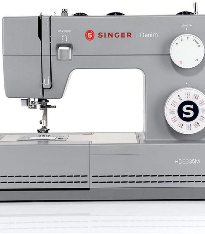 Singer Heavy Duty 6335 Denim+Piedino Tagliacuci e set di cucito