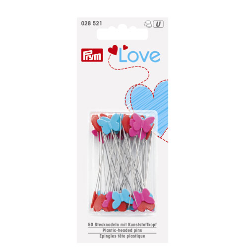 Spilli con testa a forma di cuore Prym Love cod. 028521