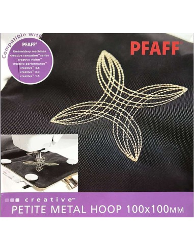 Telaio Pfaff creative Petite Metal Hoop 100 x 100 mm