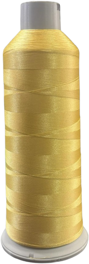 Filato per ricamo – 5000mt. – Giallo oro chiaro codice 3130
