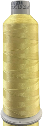 Filato per ricamo – 5000mt. – Giallo chiaro codice 601