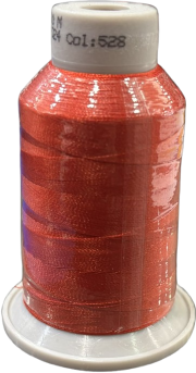 Filato per ricamo – 1000mt. – Rosso ferrari codice 528