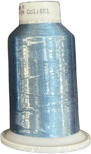 Filato per ricamo – 1000mt. – Blu fumo codice 151