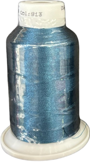 Filato per ricamo – 1000mt. – Blu petrolio codice 913