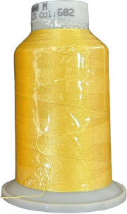 Filato per ricamo – 1000mt. – Giallo zabaione codice 602