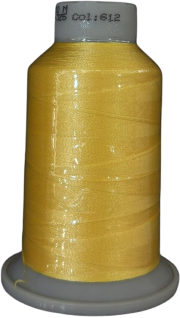 Filato per ricamo – 1000mt. – Giallo mais codice 612