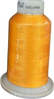 Filato per ricamo – 1000mt. – Arancione mandarino codice 646