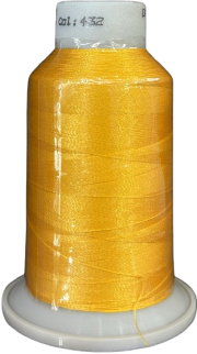 Filato per ricamo – 1000mt. – Arancione brillante codice 432