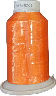 Filato per ricamo – 1000mt. – Arancione codice 3001