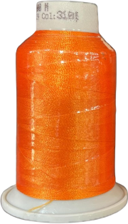 Filato per ricamo – 1000mt. – Arancione magma codice 3105