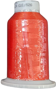 Filato per ricamo – 1000mt. – Rosso geranio codice 526