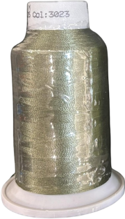 Filato per ricamo – 1000mt. – Verde mimetica codice 3023