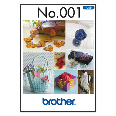 Brother scheda da ricamo n. 001