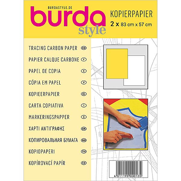 Carta copiativa Burda