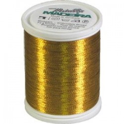 Filato Madeira Metallic 1000 mt Gold 8