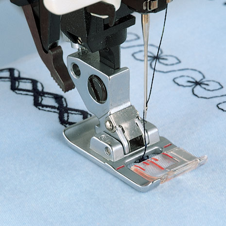 Piedino Pfaff per punti decorativi con sistema IDT™ cod.820253096