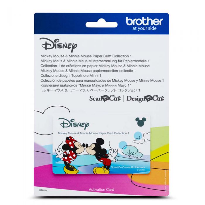 Scheda Disney n.1 per ScaNncut Art.CADSNP01